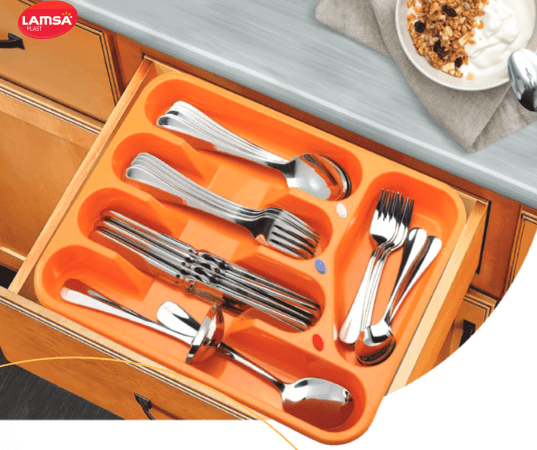 Spoon Holder H5cm W26.4cm L33cm 6 pcs