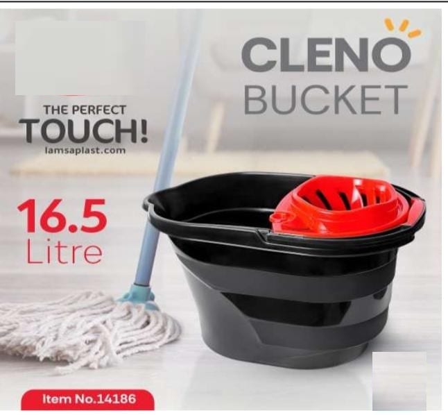 MOP BUCKET WITH STRAINER 16.5L