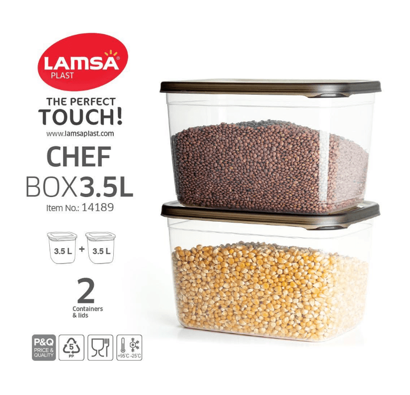 Chef Box 3500 ml Box of 12 Set — image 1