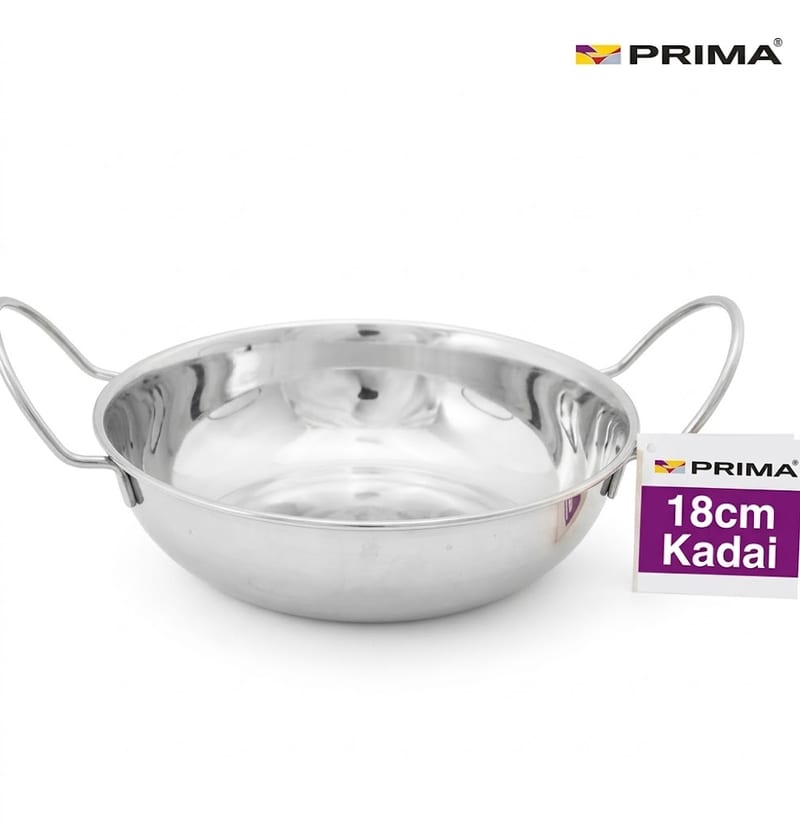18cm S/S Balti Dish / Kadai