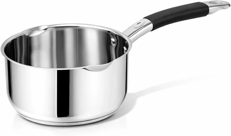 STAINLESS STEEL 20CM MILK PAN WITHOUT LID