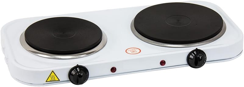 Electric Hot Plate, Double 1000W-1500W