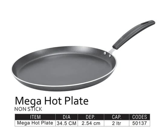 Sonex Marble Coating Non Stick Mega Hot Plate (INDUCTION)(34.5CM)
