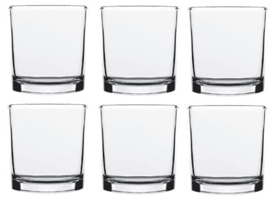 6PCS GLASS SET 340ML