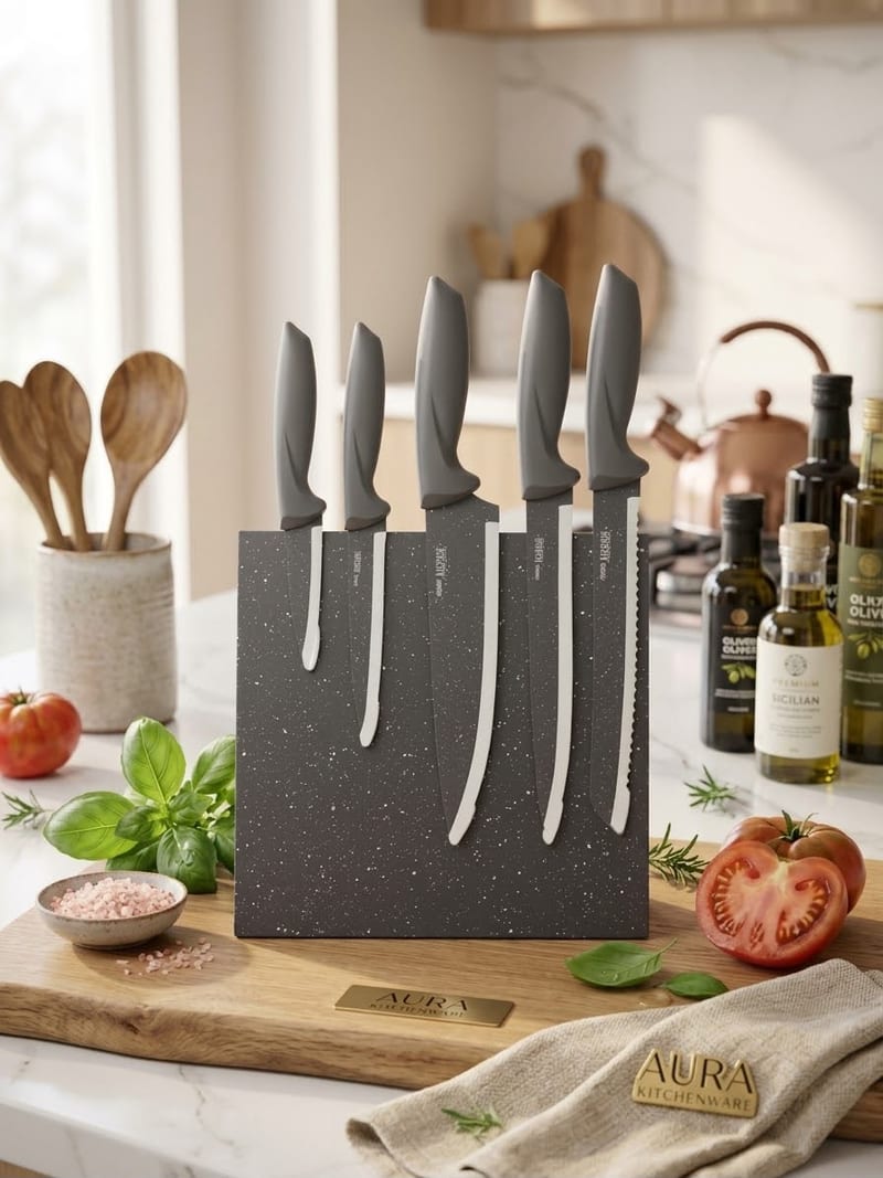 6pcs Mayfair knife set and magnetic board