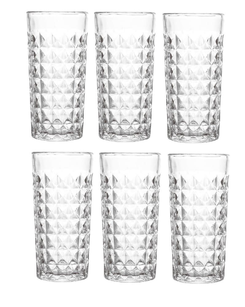 6PCS GLASS SET 280ML