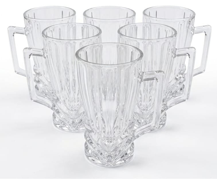 6 PCS LONG NECK MUG SET 250ML