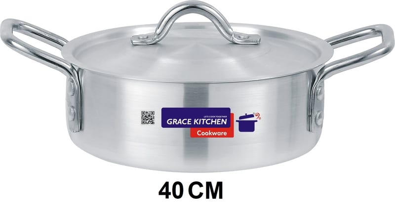 Premium Metal Finish Fish Pot 40CM (Shrink Wrapped-Bar Coded) — image 1