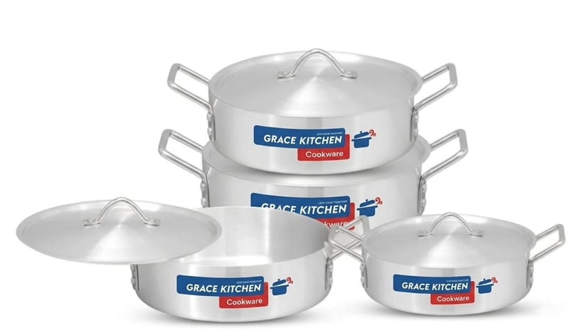 GRACE SET FISH POT 4 PCS 7X10 (33/36/38/41CM)