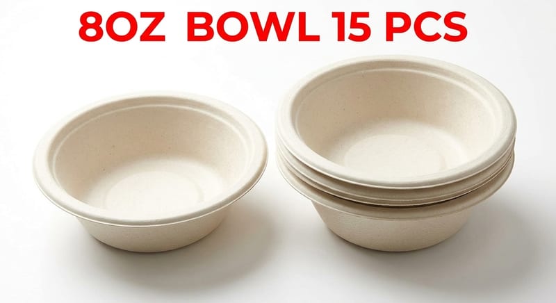 80Z DISPOSIBLE BOWL PACK OF 15