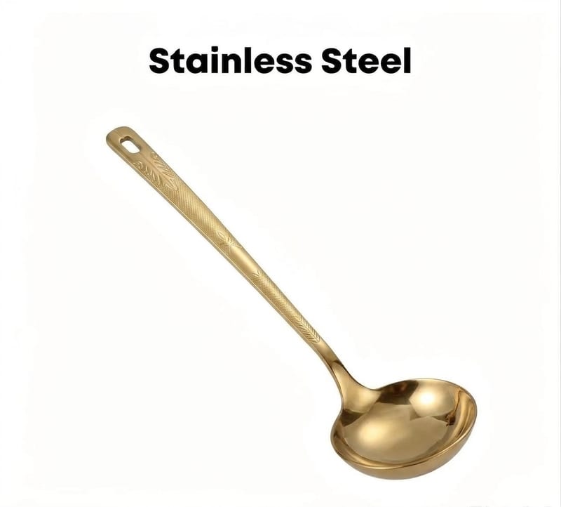Gold soup LADLE