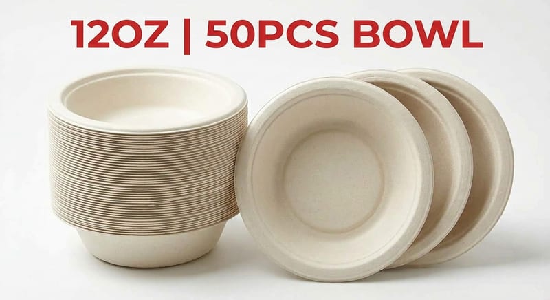 80Z DISPOSIBLE BOWL PACK OF 50