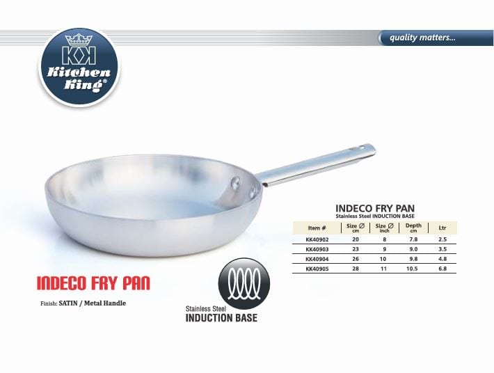 KK Metal Finish Indeco Frpam (28 CM)