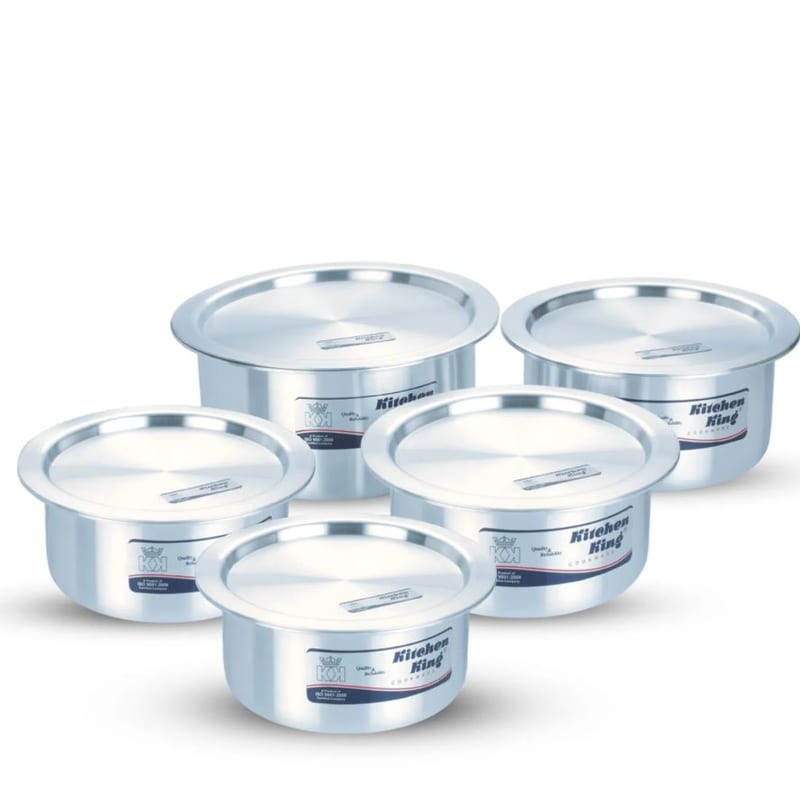KK Metal-Finish Indiana Casserole Set 8 PCS 13x16 (33,36,38,41 CM)