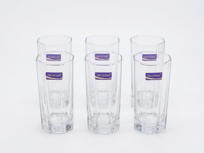 6PCS CRYSTAL GLASS SET 320ML