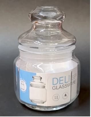 Glass Jar With Airtight Lid 430ML