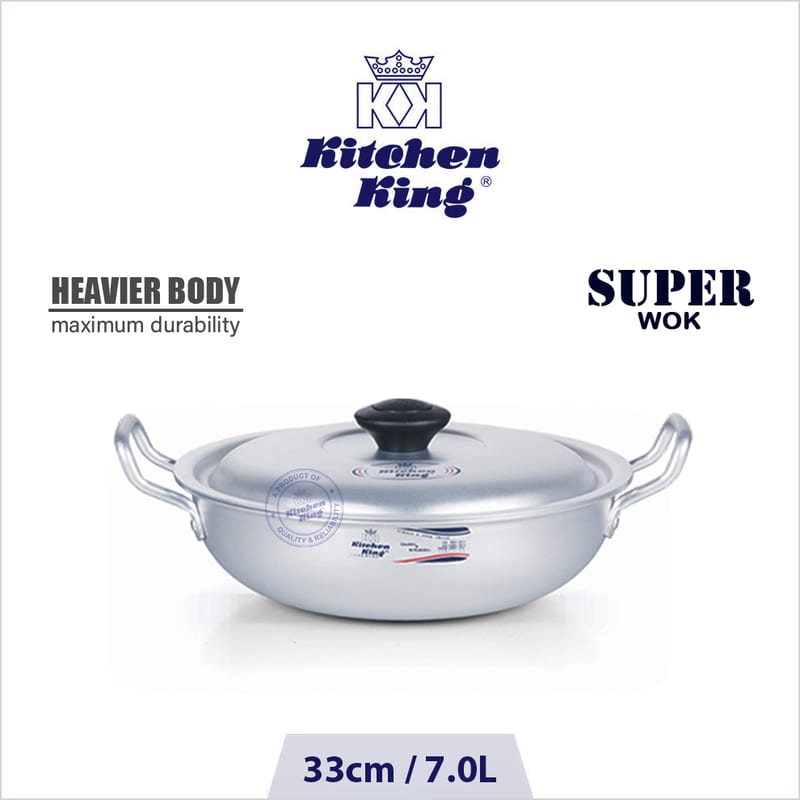 KK Metal-Finish Super Wok (33 CM)