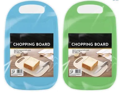 Chopping Board 270 x 165MM Blue and Green