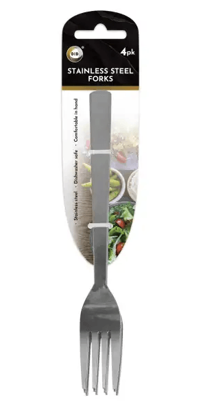 4pc stainless steel forks