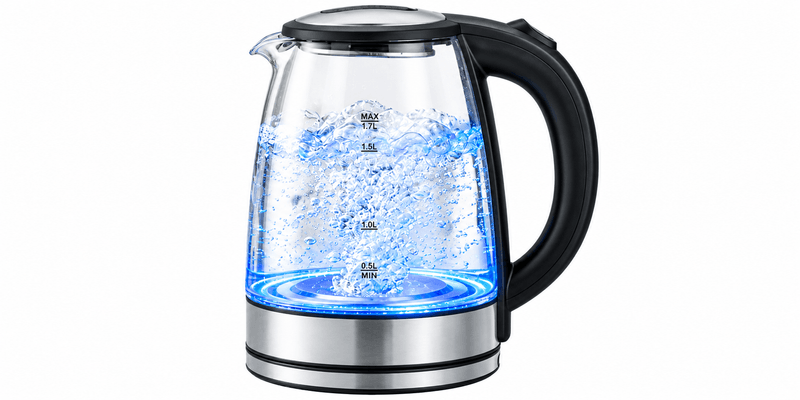 1.8L GLASS ELECTRIC KETTLE,UK PLUG