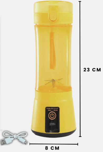 JUICER BOTTLE USB RECHARGEABLE 800MAH 20W 380ML