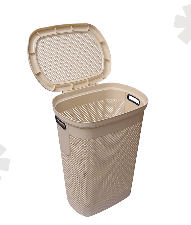 Laundry Basket With Lid Mix And Match Colours — image 1
