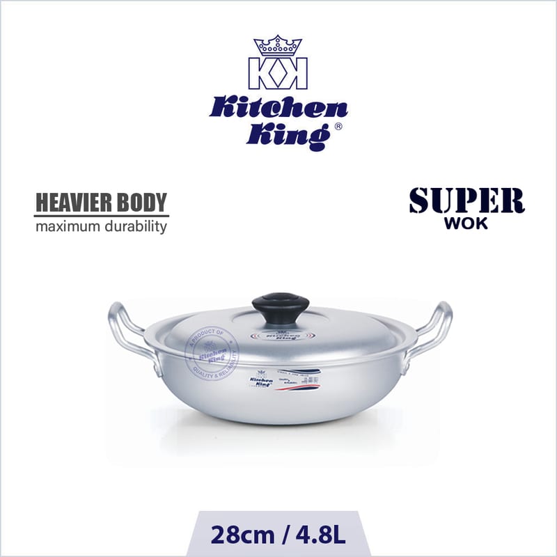 KK Metal-Finish Super Wok (28 CM)