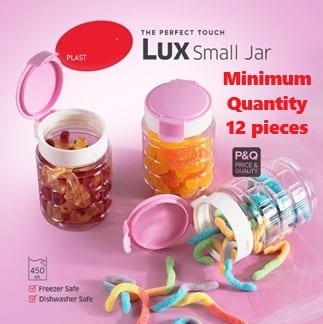 Triple Small Lux Jar 450ml (3 pack)