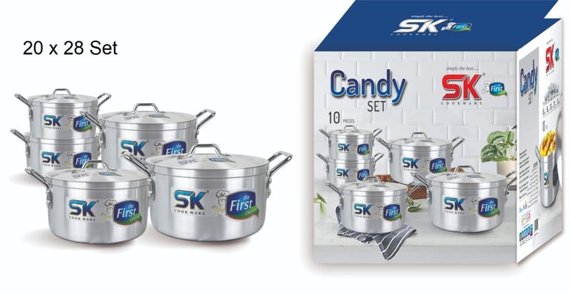 CANDY BIG Forged 5 Pieces Super Set (2.5 - 3.5 -5 - 6 - 7.5) LTR