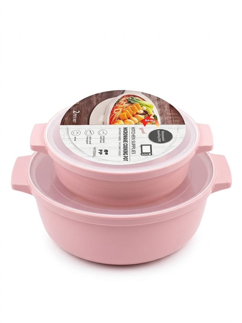 Microwave Cooking Pot pack of 2