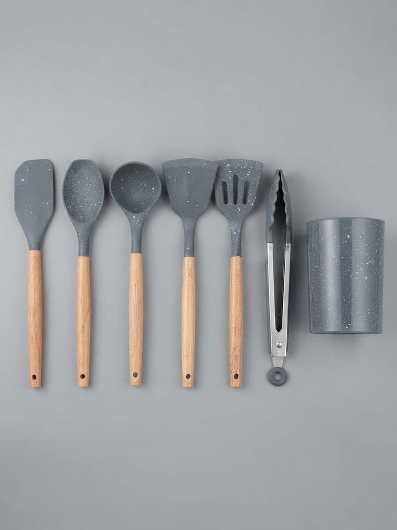 Silicone 7Pcs Set (GRAY)