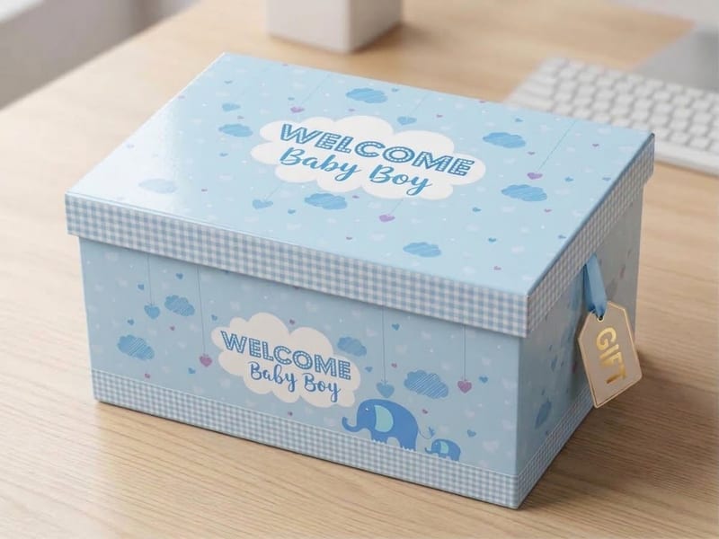 BABY GIFT BOX BLUE
